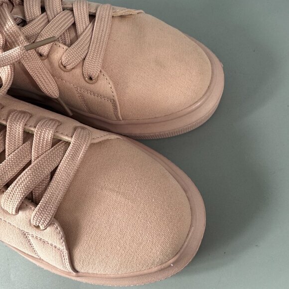 New ASOS Design Pink Platform Sneakers Size 8 - Picture 11 of 14
